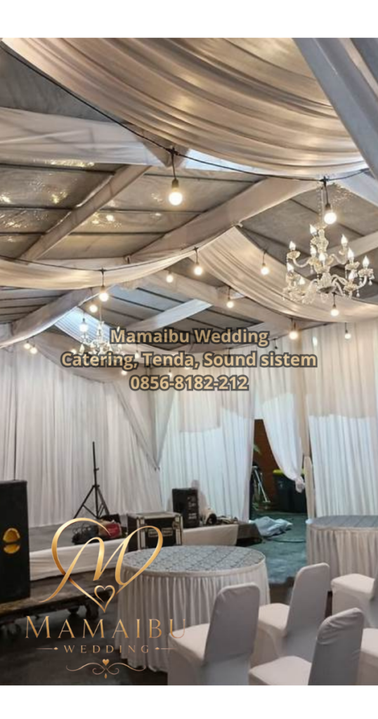 Harga Sewa Tenda Pernikahan Cibubur terjangkau