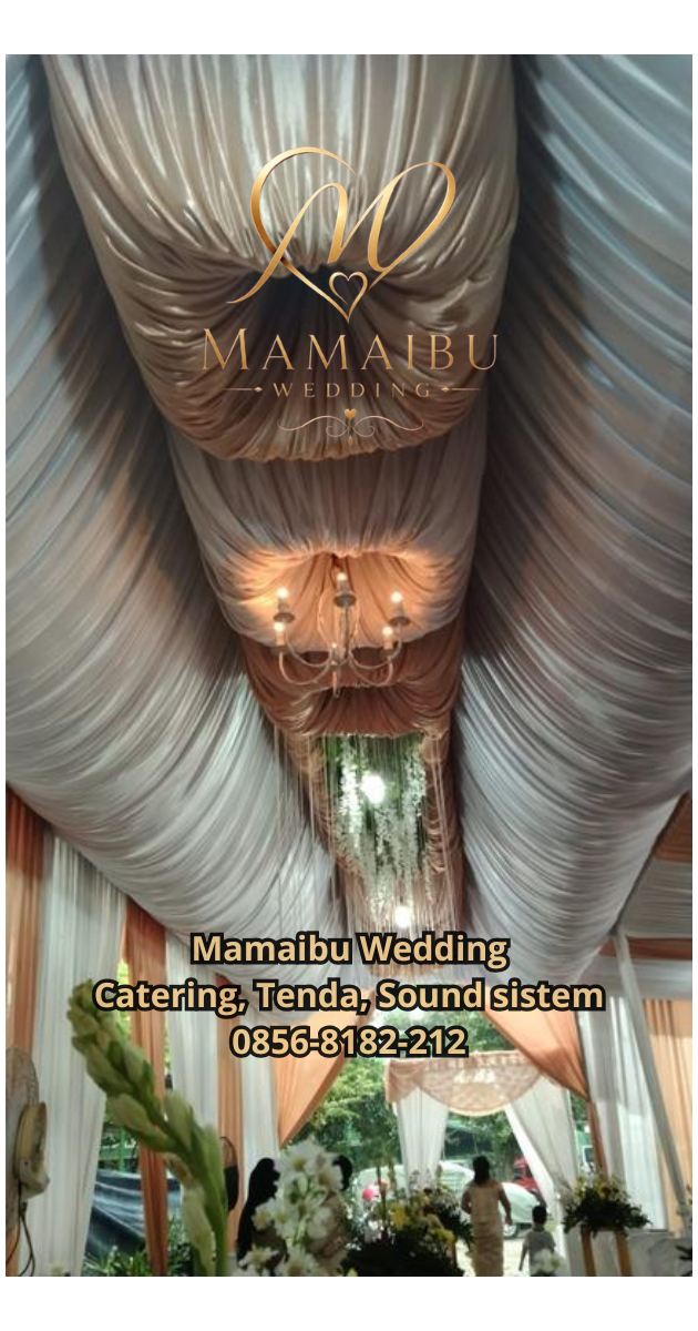 Sewa Tenda pernikahan terdekat harga terjangkau plus catering dan sound sistem