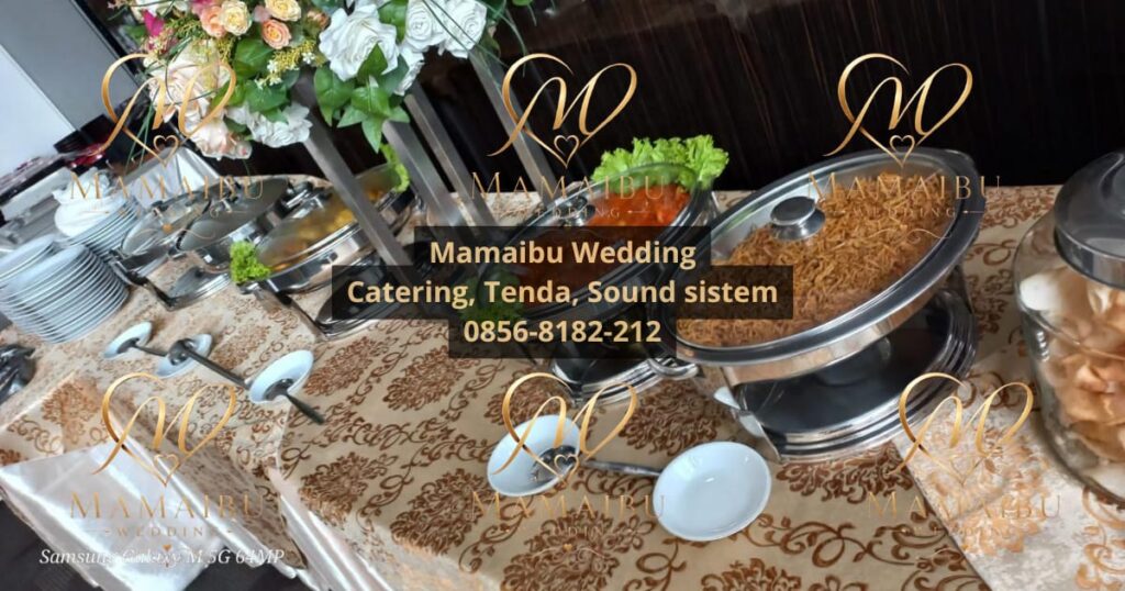 Harga Catering Pernikahan Depok terjangkau menyesuikan konsep acara